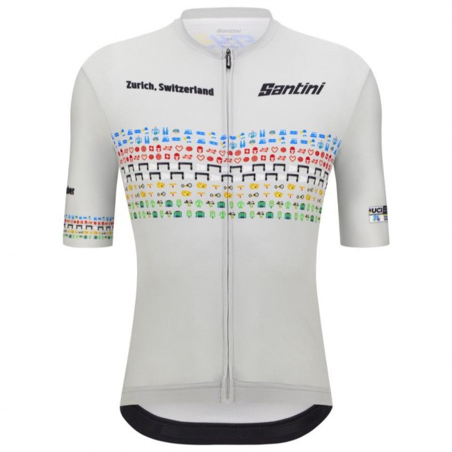 Heren Santini Zürich 2024 UCI Masters Wereldkampioenstrui - Grijs