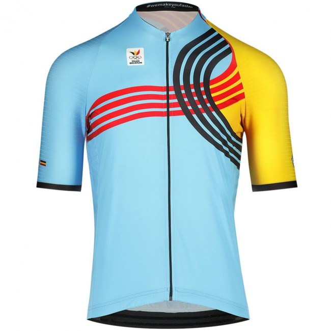 Heren Fietskleding, Belgisch Elftal dames bibshort - Parijs 2024