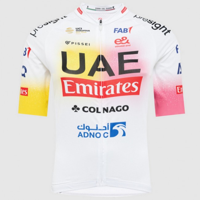 Heren Fietskleding Pissei Team UAE 2024 shirt - Giro e Tour