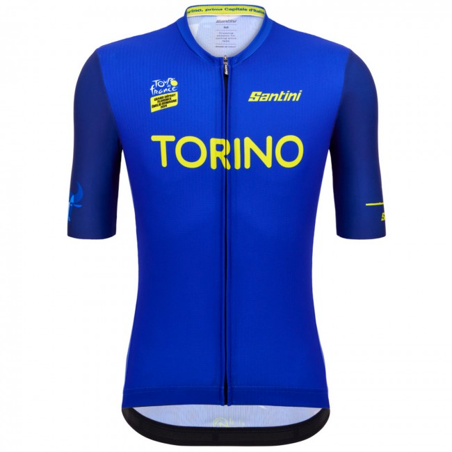 Heren Fietskleding Santini Tour de France 2024 trui - Turijn