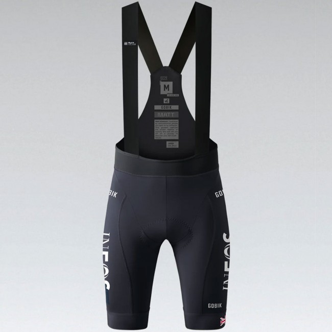 Heren Fietskleding Gobik Matt Solid 2.0 Ineos Britannia 2024 koersbroek