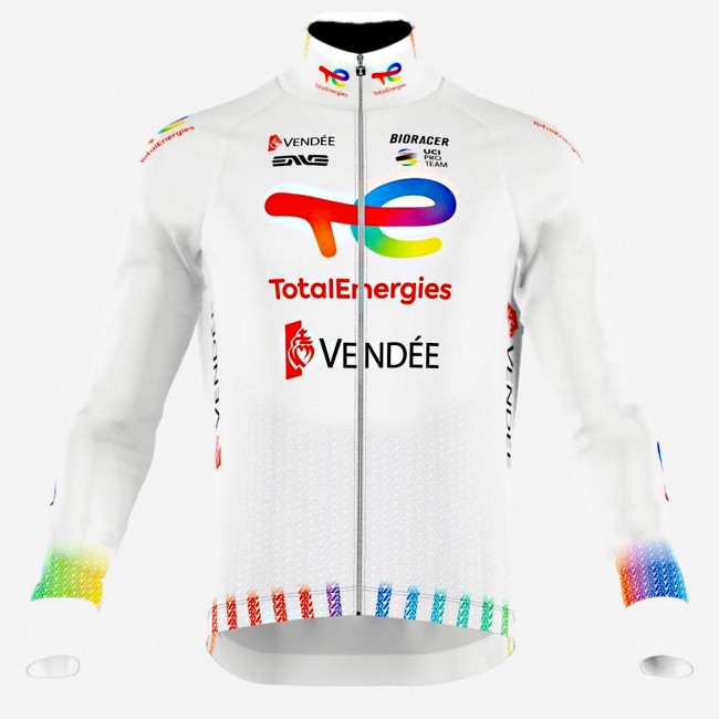 Heren Fietskleding Bioracer TotalEnergies 2025 Icon Tempest Jack