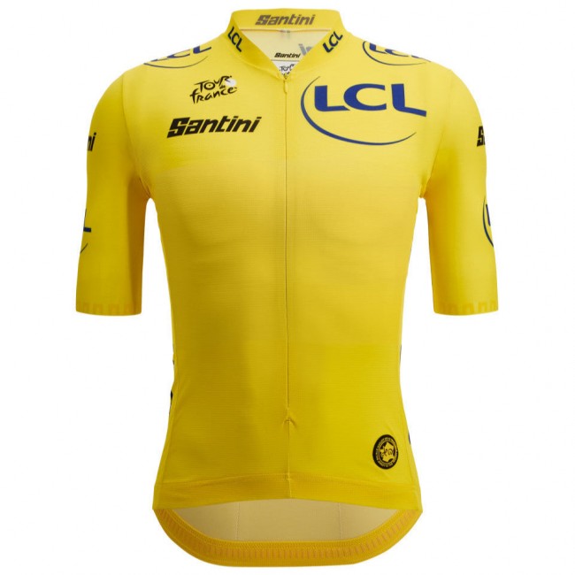 Heren Fietskleding Officiële gele trui Tour de France 2025