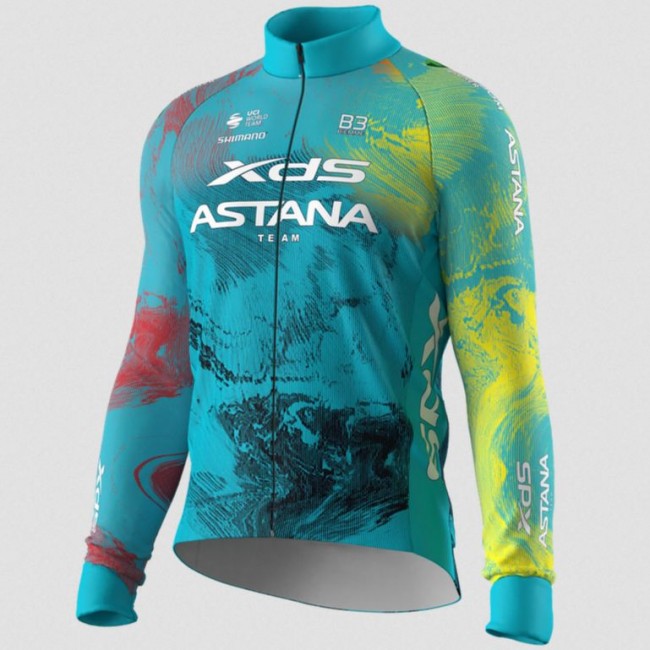 Heren Fietskleding Biemme XDS Astana 2025 winterjas