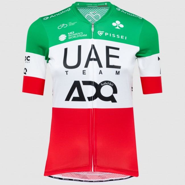 Dames Pissei UAE Team ADQ 2025 damesshirt - Italiaans kampioen