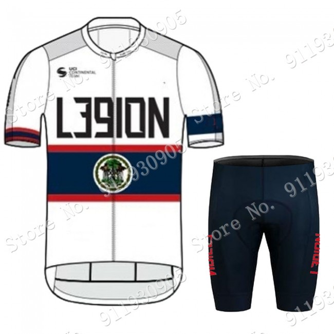 L39ION new Belize champion Pro Team 2021 Fietskleding Fietsshirt Korte Mouw+Korte Fietsbroeken Bib 2021072920