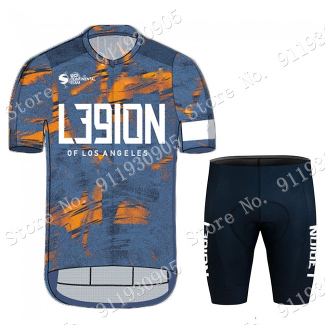 L39ion Pro Team 2021 Fietskleding Fietsshirt Korte Mouw+Korte Fietsbroeken Bib 2021072907