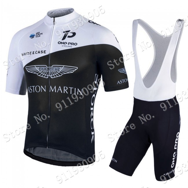 Aston Martin Pro Team 2021 Fietskleding Fietsshirt Korte Mouw+Korte Fietsbroeken Bib 2021072806