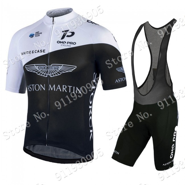 Aston Martin Pro Team 2021 Fietskleding Fietsshirt Korte Mouw+Korte Fietsbroeken Bib 2021072807