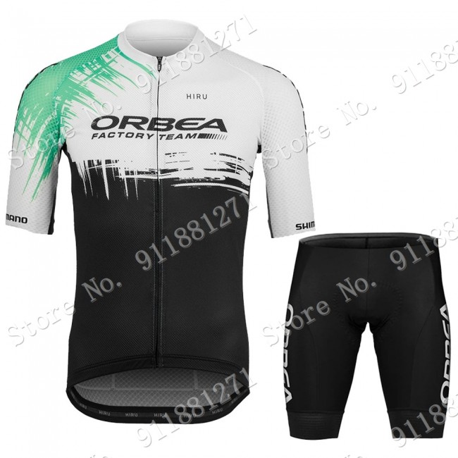 Orbea Factory Team 2021 Fietskleding Fietsshirt Korte Mouw+Korte Fietsbroeken Bib 2021081514