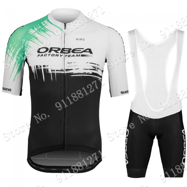 Orbea Factory Team 2021 Fietskleding Fietsshirt Korte Mouw+Korte Fietsbroeken Bib 2021081515