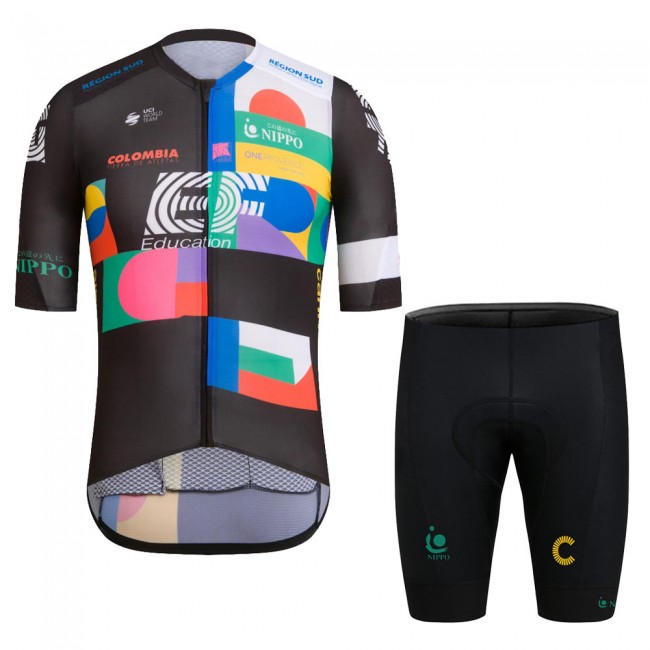 EF Education Frist Tour De France 2021 Team Fietskleding Fietsshirt Korte Mouw+Korte Fietsbroeken 2021062786