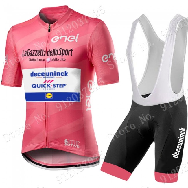 Deceuninck quick step 2021 Team Fietskleding Fietsshirt Korte Mouw+Korte Fietsbroeken Bib Giro D italia 2021062761