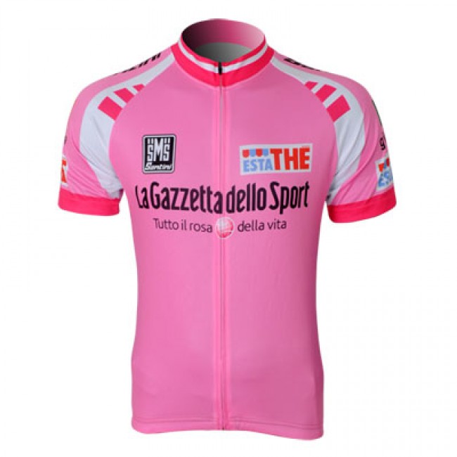 2012 Giro d-Italia Fietsshirt Korte mouw roze 596
