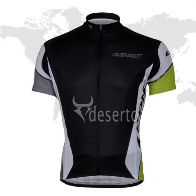 2013 LOOK Fietsshirt Korte mouw zwart 3803