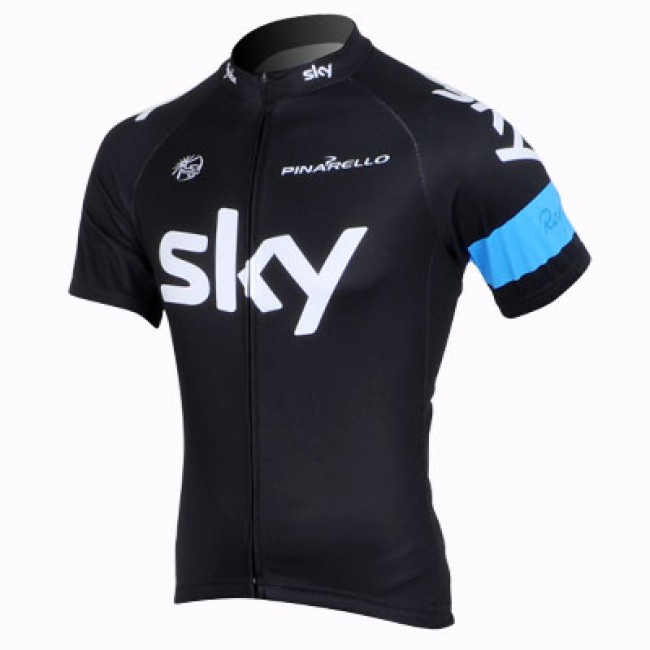 2013 Team Sky Fietsshirt Korte mouw zwart 3962