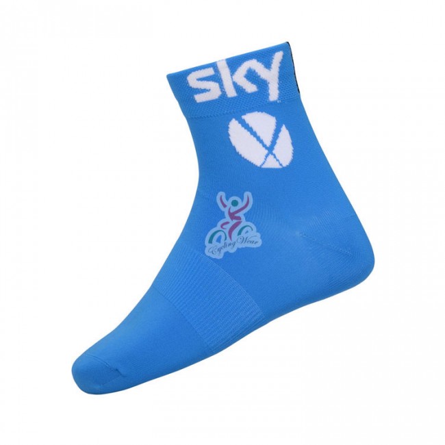 2014 sky blue Fietsen sokken 3234