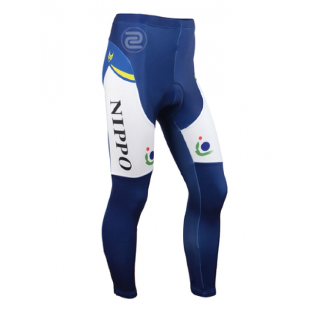 2014 FANTINI Lange Fietsbroeken Blauw geel Wit 1418