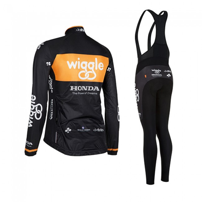 2015 Wiggle Dames Fietskleding Fietsshirt lange mouw+Lange fietsbroeken 3659