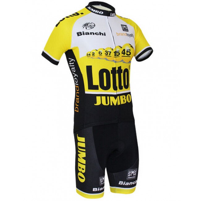 2015 Lotto NL JUMBO Fietskleding Fietsshirt Korte+Korte Fietsbroeken 1829