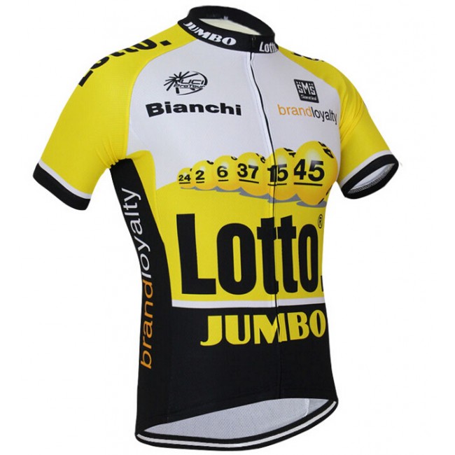 2015 Lotto NL JUMBO Fietsshirt Korte Mouw 1830