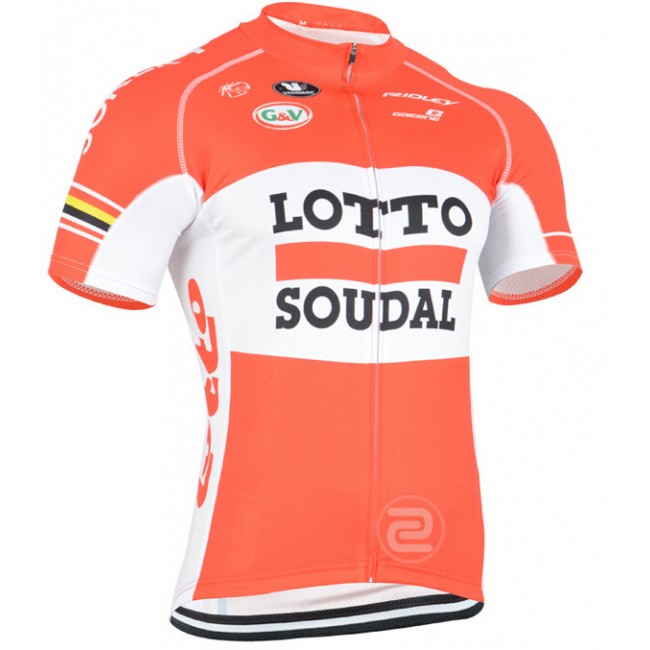 2015 Lotto Soudal Fietsshirt Korte Mouw 1835