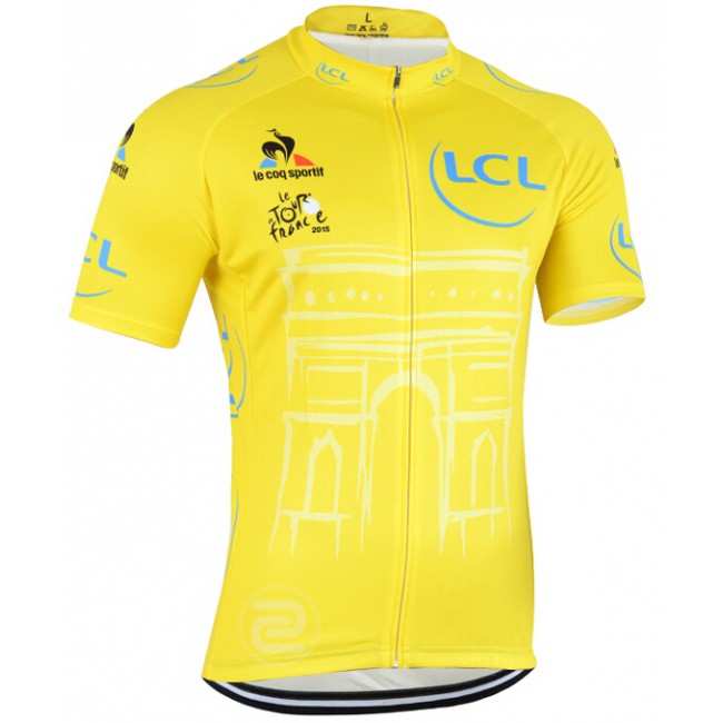 2015 Tour De France Fietsshirt Korte Mouw 2085