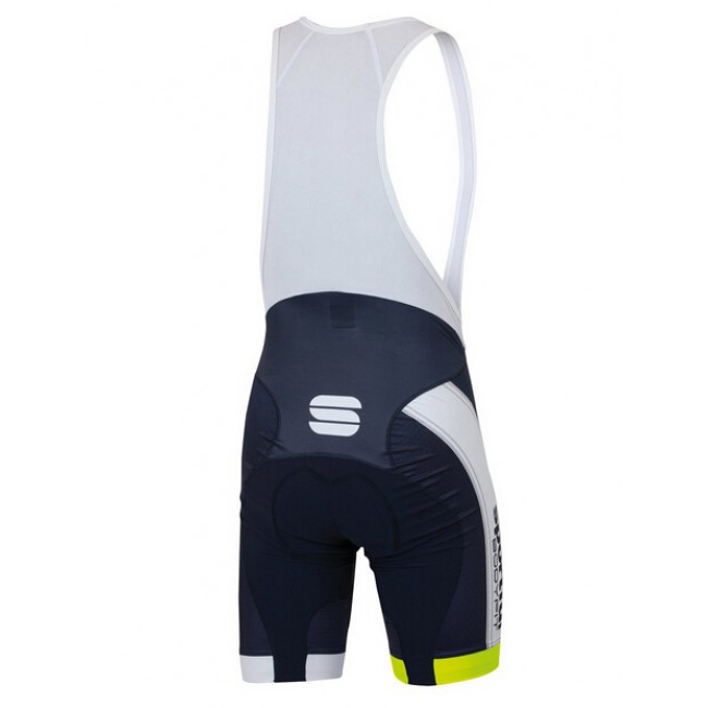 2015 Sportful zwart wit groen Bib Fietsbroek Korte 2270