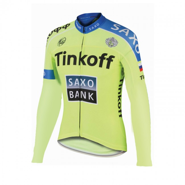 2015 Saxo bank Tionkff Fietsshirt lange mouw 1999