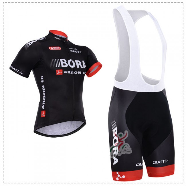 2015 Bora Argon 18 Fietskleding Fietsshirt Korte+Korte Fietsbroeken Bib 1565