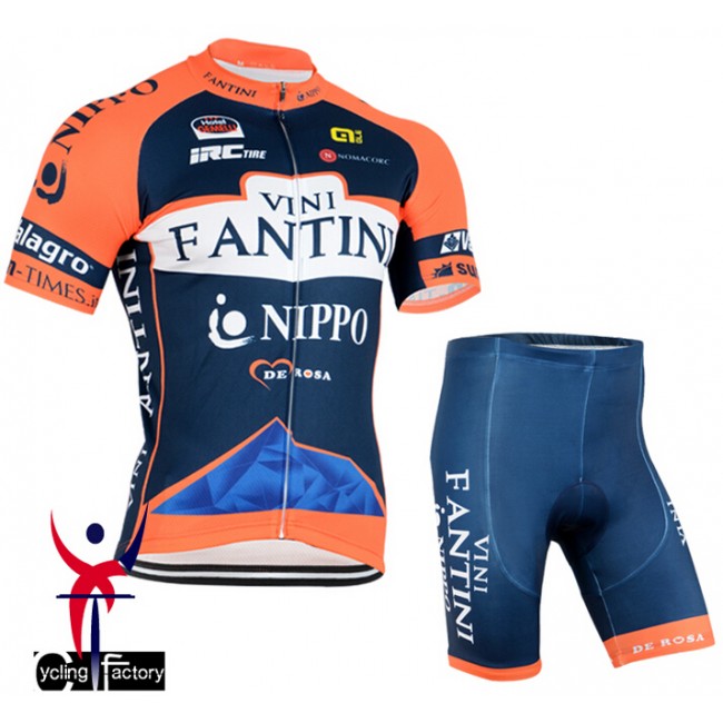 2015 Vini Fantini NIPPO Fietsshirt Korte Mouw+Korte Fietsbroeken 2113