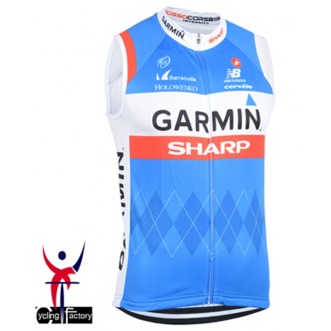 2014 Garmin Sharp Fietsshirt Zonder Mouwen 1241