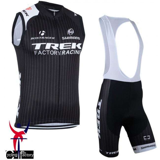 2014 Trek Factory Racing Fietsshirt Zonder Mouwen+Korte Fietsbroeken Bib 1409