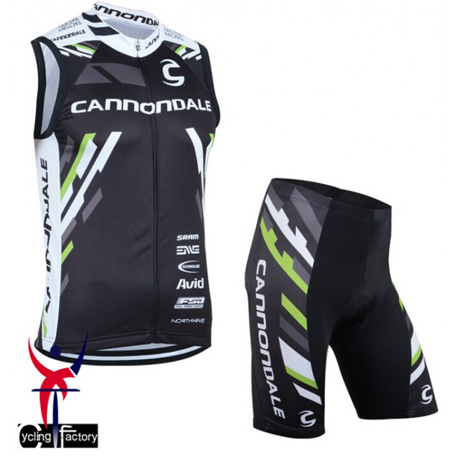 2014 Cannondale Fietsshirt Zonder Mouwen+Korte Fietsbroeken 1444