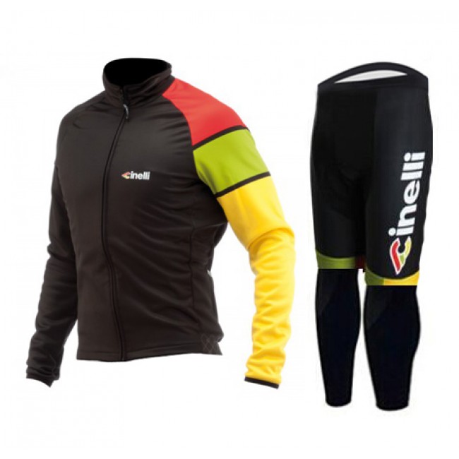 2015 Cinelli Fietskleding Fietsshirt lange mouw+Lange fietsbroeken 2150