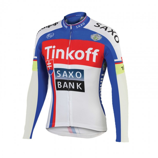 2015 Tinkoff Saxo Bank Fietsshirt lange mouw 2002