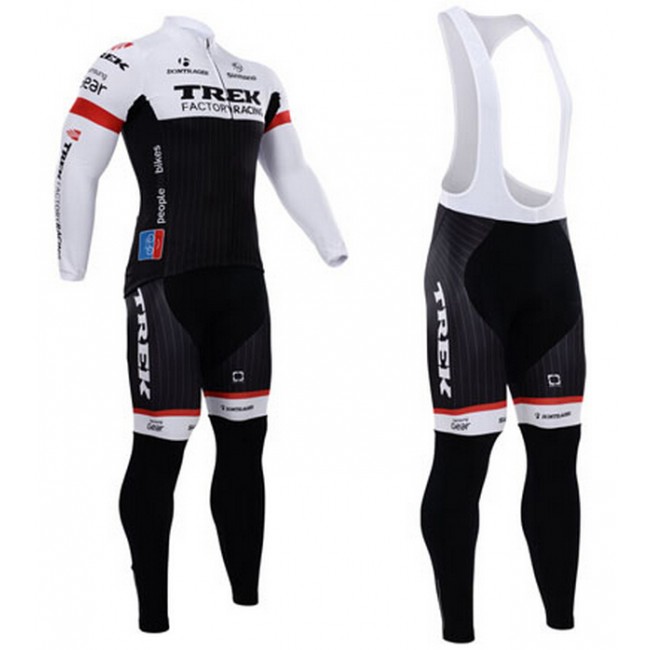 2015 Trek Fietskleding Fietsshirt lange mouw+Lange fietsbroeken Bib 2107