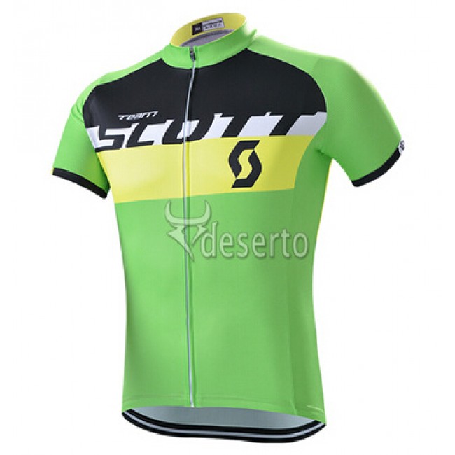 2015 Scott RC Fietsshirt Korte Mouwen groen 2262