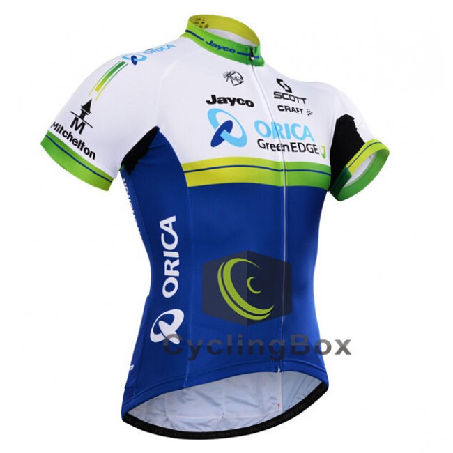 2015 ORICA GreenEDGE Fietsshirt Korte Mouwen 2371