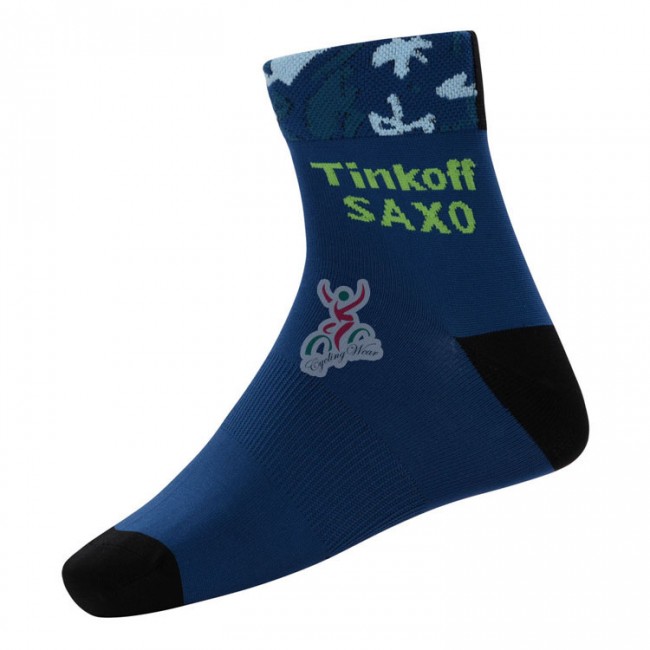 2015 Saxo Bank Tinkoff Fietsen sokken 3223