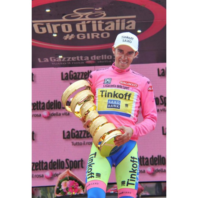 2015 Giro d-Italia Saxo bank tinkoff Fietskleding Fietsshirt lange mouw+Lange fietsbroeken Bib 2625
