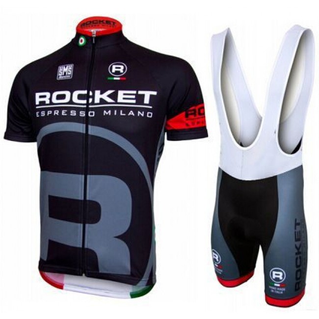 2015 Rocket Santini Fietskleding Fietsshirt Korte+Korte Fietsbroeken Bib 2460