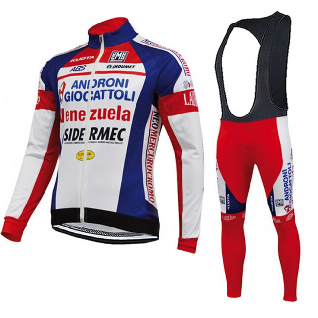 2015 ANDRONI GIOCATTOLI Fietskleding Fietsshirt lange mouw+Lange fietsbroeken Bib 2576