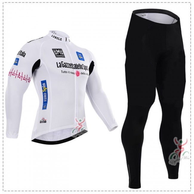 2015 Giro d-Italia Fietskleding Fietsshirt lange mouw+Lange fietsbroeken 2631