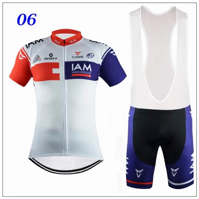 2016 IAM Fietskleding Fietsshirt Korte+Korte fietsbroeken Bib 20160002