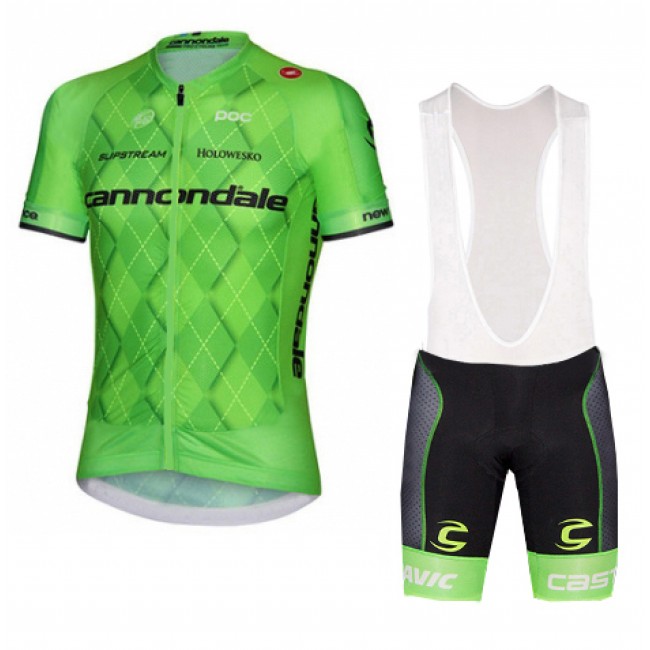 2016 Cannondale Fietskleding Fisshirt Korte Mouw+Korte Fisbroeken Bib 02 20160009