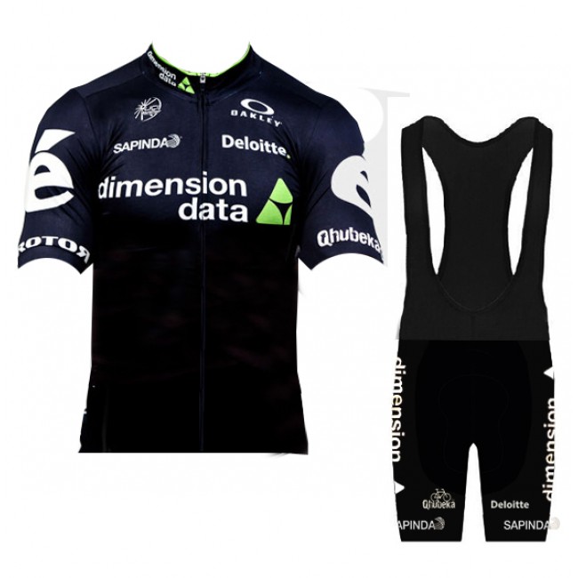 2016 Dimension Data Fietskleding Fietsshirt Korte+Korte fietsbroeken Bib 02 20160021