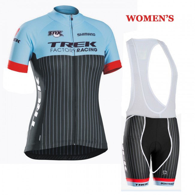 2016 Trek Dames Fietskleding Fietsshirt Korte+Korte fietsbroeken Bib 20160116