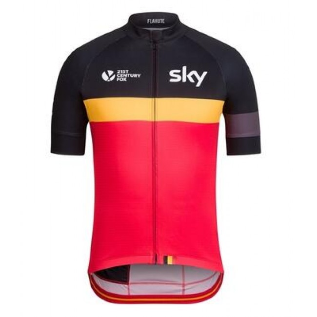 2016 SKY Belgium Fietsshirt Korte Mouw 2016036014