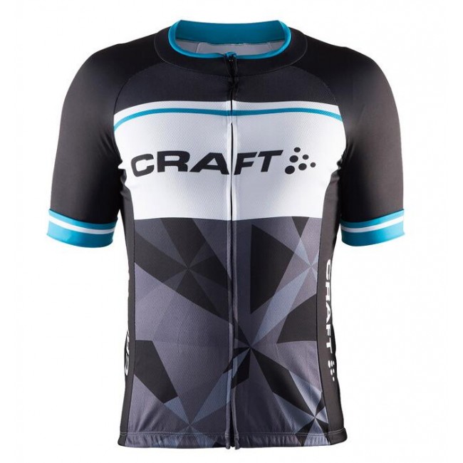 2016 CRAFT Classic Logo Fietsshirt Korte Mouw blauw 2016036530